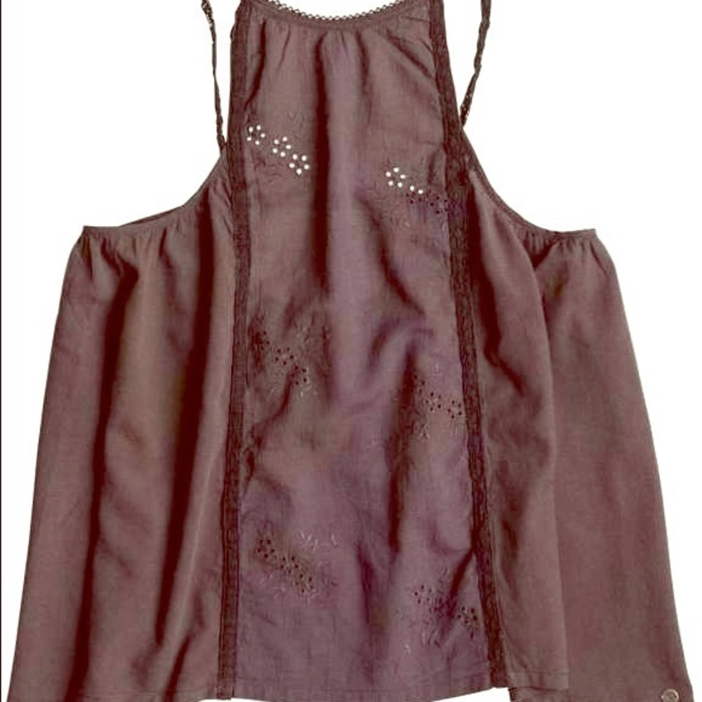 NWT Roxy Fancy Free Midnight Gray Tank